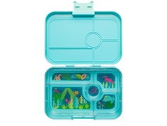 Yumbox Tapas bento lunch box blue/jungle with 5 compartments